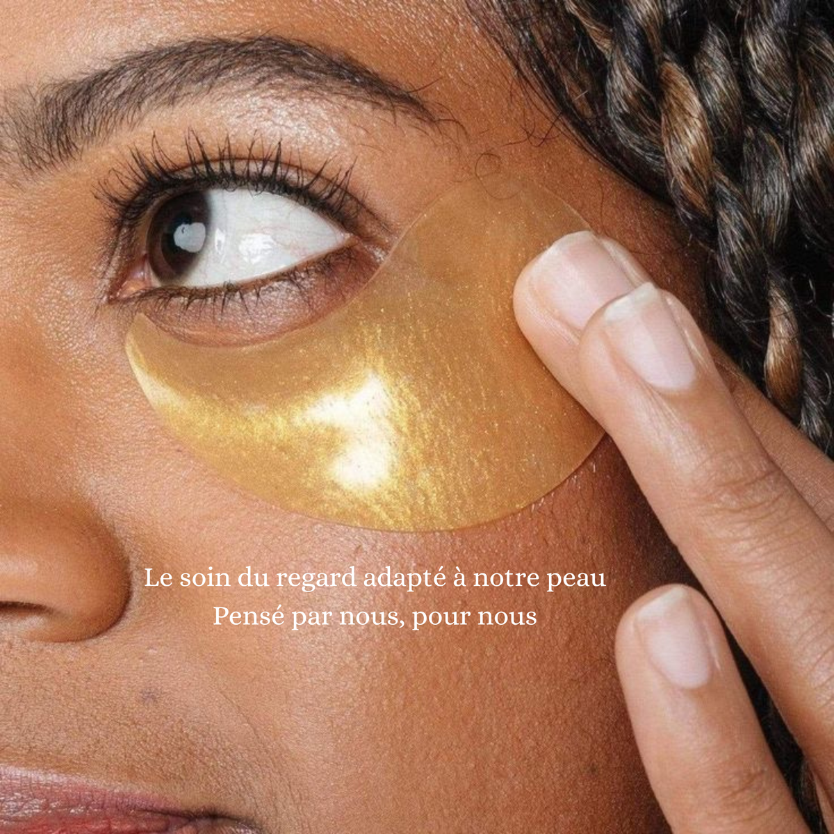 Patchs yeux au curcuma