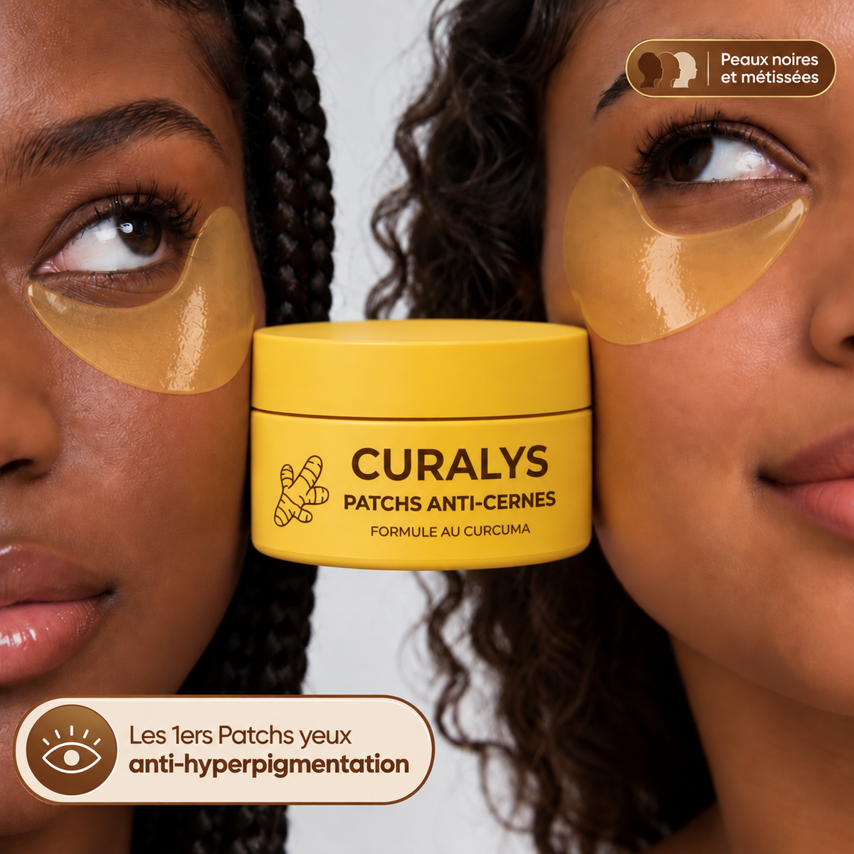 Patchs Anti-Cernes au curcuma